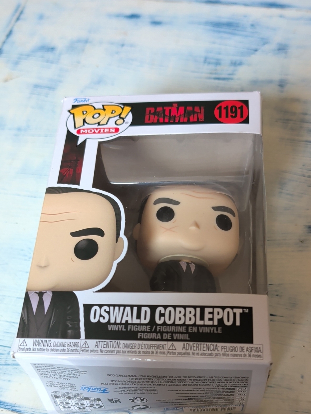 Funko Pop! Movies Oswald Cobblepot Black & White Figure (1191)